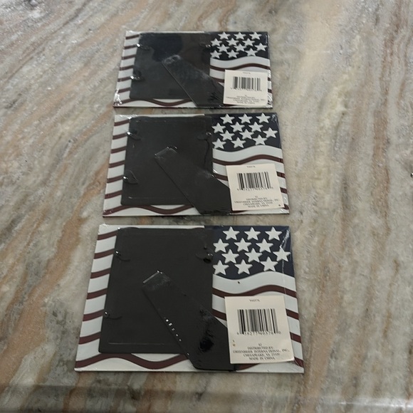 American Flag Photo Frame Set - Picture 2 of 2
